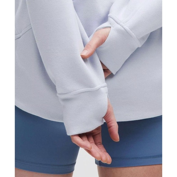 NWT Lululemon Scuba Oversized Funnel Neck Half Zip Long - Picture 12 of 12